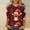 #10Red, variant on Byworldtasic Christmas Shirts for Women Plus Size Funny Printed 3/4 Sleeve Tops Round Neck Pullover Blouses S-5XL