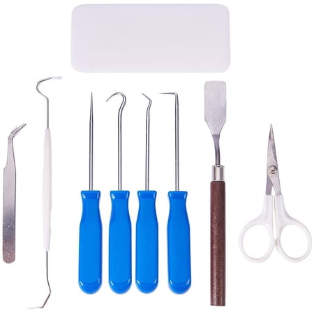 Vinyl Lettering Tools Surrme 9PCS Vinyl Weeding Tool Sets, Stainless Steel Sanding Tools with ...
