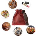 thumbnail image 2 of Advent Calendar Burgundy Coffee Set 24 Wooden Label Gift Candy Packaging Organizer, 2 of 2