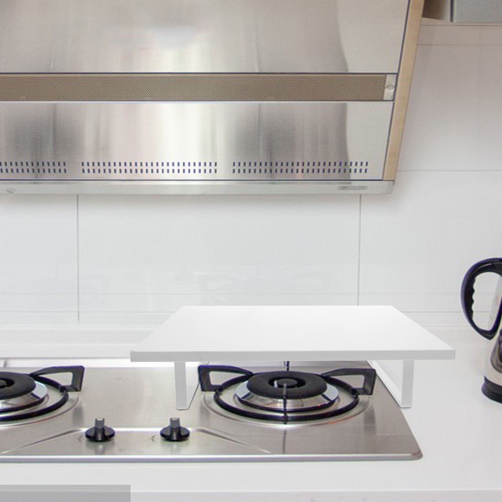 TABLETREANDS Kitchen Stove Protector Rectangular Flame Isolation 1Set 15.7x11.8x3.3in
