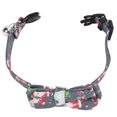 thumbnail image 5 of Collar de gato de Papá Noel, collar de gato de Navidad con estampado colorido ajustable y campanas para mascotas pequeñas, verde Navidad, 5 of 5