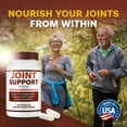 thumbnail image 3 of (3 Pack) Joint Support Capsules – Premium All-Natural Bones & Joint Supplement Formulated for Flexibility and a Full Range of Motion, Pills for Everyday Movement (180 Capsules), 3 of 8