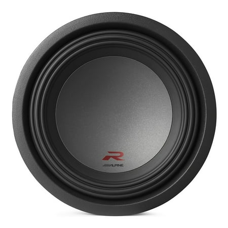 Alpine Type R 10 Inch 2250 Watt Max 2 Ohm Round Car Audio Subwoofer |