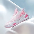 thumbnail image 4 of NOKIO Basketball Sneakers for Men Comfortable Breathable Mesh Running Shoes with Durab𝗅e Non-S𝗅ip Sole, La𝖼e Up Mid Top Casual Sneakers Indoor Outdoor Court Training Shoes for Back to College, 4 of 4