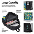 thumbnail image 4 of Fotbe Rubber Duck Set Escolar 3 en 1 para Niños - Mochila Duradera con Lonchera Aislante y Estuche para Lápices - Mochila Escolar para Niños y Niñas, 4 of 7