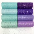 thumbnail image 3 of Rollo de tul con lentejuelas brillantes, carrete de tul de 15cm x 22m, falda de tutú, Organza láser, decoración de boda, Navidad, suministros para fiestas de cumpleaños, 3 of 4