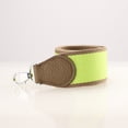 thumbnail image 5 of Correa de hombro de lona verde manzana/étoupe de 2" de ancho y piel de Togo para bolso de marca, accesorios para bolsos de mujer, correas para bolsos, 5 of 5