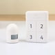thumbnail image 1 of eMacros Alarma de entrada inalámbrica, alarma con sensor de movimiento, rango de 500 pies, carillones extra fuertes, resistentes a la intemperie, sistema de alarma de seguridad para el hogar, proteger, 1 of 2