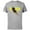 Athletic Heather, variant on Star Wars Boba Fett Jetpack Blast-Off 2023 - Short Sleeve Cotton T-Shirt for Adults - Customized-Natural