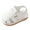 White, variant on Odeerbi 2025 Babies First Walkers Baby Boys Girls Sandals Footwear Cute Summer Flat Shoes Infant First Walkers