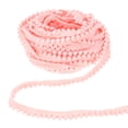thumbnail image 1 of Uxcell 1-Pack Franja de Bolas de Pompones, 10 Yardas 5mm Cinta de Pompones Mini para Decoración del Hogar/Manualidades de Bricolaje, Rosa Claro, 1 of 1