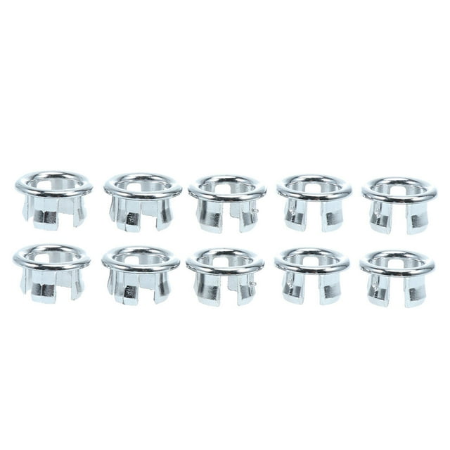 20 Pcs Anneaux de Trop-Plein pour Évier Anneaux Creux Anneaux de Trop-Plein pour Bassin Accessoires pour Évier