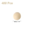 thumbnail image 2 of Uxcell 400Pcs Bolas Redondas de Madera 1/4" Bolas de Madera Sin Terminar, Esferas de Madera Natural para Manualidades y Proyectos de Bricolaje, 2 of 6