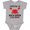 AC-Heather Grey, variant on Inktastic Someone in Boca Raton Loves Me Boys or Girls Baby Bodysuit