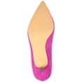 thumbnail image 6 of Journee Womens Goldie Pointed Toe Kitten Heel Pumps, 6 of 10