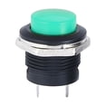 thumbnail image 1 of HLONK 12V 16mm Start Switch Boat Horn Metal Round Button Momentary Switch for Car Boat, 1 of 6