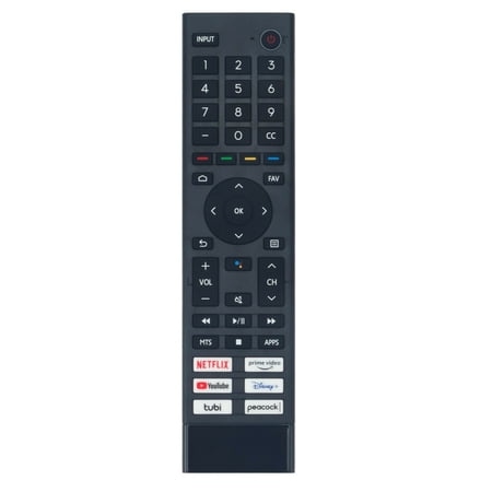 ERF3J80H Replace Voice Remote for Hisense Android Smart TV 43A6G 50A6G 50U68G