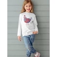 thumbnail image 2 of Cool Chicken Long Sleeve Toddler -Image by Shutterstock,  5 Toddler, 2 of 4