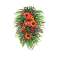 thumbnail image 2 of Dvkptbk Simulation Sunflower Inverted Tree Home Wreath Decorations Thanksgiving Home Decoration Door Hanging easter decorations, 2 of 6