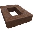 thumbnail image 6 of Ekena Millwork 4"W x 3"D x 7 7/8"H Universal Electrical Cover for StoneWall Faux Stone Siding Panels, Canyon Brown, 6 of 7
