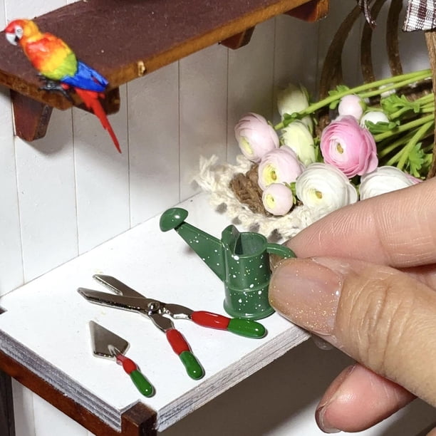 ACCESSOIRES DE POUPÉE Maison de poupée fleur bonsaï Verdure miniature en pot EUR 4,47 - DE