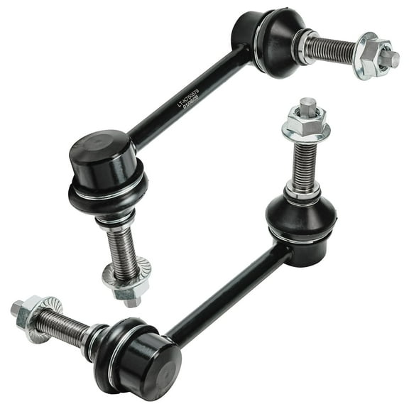 Detroit Axle - Front Sway Bar End Links for 2011-2015 Dodge Durango Jeep Grand Cherokee 2012 2013 2014 2 Stabilizer Sway Bar Link Replacement