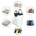 thumbnail image 5 of XMXY Stars Snow Background Rectangular Laundry Basket Organizer , Collapsible Folding Tall Clothes Hampers for Laundry with Handles, 5 of 6