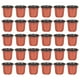 thumbnail image 1 of 100 macetas de plástico para suculentas, gruesas, para flores, 1 of 6