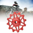 thumbnail image 6 of 12T/14T Rear Derailleur Pulley Aluminum Alloy Jockey Wheel Ceramic Guide Pulley Roller , Mountain Bike, , BMX 12T Red, 6 of 8