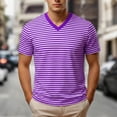 thumbnail image 2 of CONZONE Carnival Men's T-Shirts Short Sleeve T Shirts for Men Casual Crew Neck Striped Lightweight Tees Soft Cozy Athletic Tops, 2 of 8
