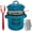 Blue, variant on Osdhezcn Farmhouse Enamel Bacons Grease Keeper Jar With Strainer And Silicone Spatula For Kitchen Bacons Drippings Fat Container