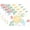 B1028, variant on Ryvnso Placemats Set of 4 Elegant Tropical Floral-t8 Dining Mats Heat-Resistant Non-Slip Washable Table Mat