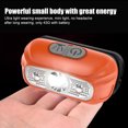 thumbnail image 3 of Linterna frontal LED XPE de 2 modos inducción de onda inteligente IPX4 resistente al agua 300lm linterna frontal de seguridad para exteriores para Camping pesca nocturna FLhrweasw  Nuevo, 3 of 8