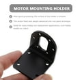 thumbnail image 5 of Hemobllo Black Motor Mounting Bracket Compatible with 37mm Gear Motor, Smooth Finish for Secure Installation, 5 of 8