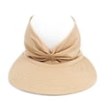 thumbnail image 5 of Sombrero de verano amarillo fluorescente, visera para mujer, sombrero para el sol, sombrero de copa hueco elástico antiultravioleta - 2021, 5 of 5
