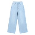 thumbnail image 4 of Jeans for Women High Waist Wide Leg Jean Loose Baggy Straight Vintage Denim Pants Casual Pockets Streetwear Trousers, 4 of 9
