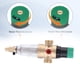 thumbnail image 4 of Reductor De Presión De Agua, Conector G1 G1/2 Válvula Reductora De Presión De Agua A Prueba De Congelación Fácil De Instalar Para Reemplazo, 4 of 7