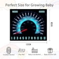 thumbnail image 2 of Manta Baby Milestone SSCSTS de franela suave, 122 x 102 cm, rastreadora de edad, 2 of 9