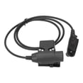 thumbnail image 3 of Adaptador de cable de audio U94 PTT para Motorola GP140 GP320 GP328 GP338 GP340 Walkie Talkie, 3 of 8