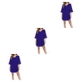 thumbnail image 3 of Qarigey Vestido informal para mujer, a la moda, con mangas acampanadas, suelto, acampanado, túnica, cuello en V, vestidos de playa, , Type1 NO1, 3 of 6