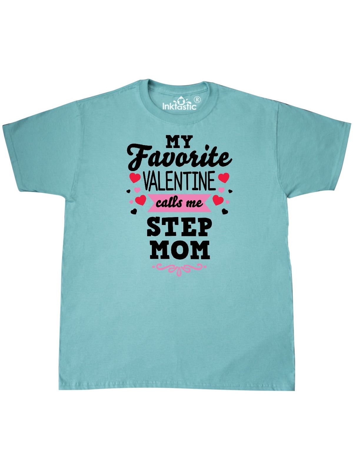 inktastic My Step Mom Loves Me with Bunny and Easter Toddler Long Sleeve T-Shirt
