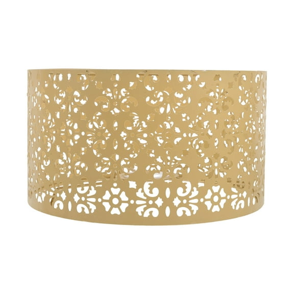 HONMEET Metal Hollow Lamp Shade Modern Replacement Cover for Table Lamps