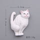 thumbnail image 2 of 6 imanes de resina con diseño de gato lindo para refrigerador, 2 of 3