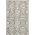 thumbnail image 1 of HomeRoots 353457 3 ft. 3 in. x 4 ft. 11 in. UV-Treated Polypropylene Silver Area Rug, 1 of 1
