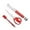 Red, variant on Hearth & Gear 3 Pcs Barbecue Scissors Clips Mats Grills Burger Spatula Grilling Grill Scraper Red Serrated 8 Tech Kitchen Cooking Set Kitchen Set Stainless Heart Shaped Kitchen Items Kitchen Set with