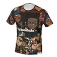 thumbnail image 5 of Men's T-Shirt Graphic Print Crew Neck Unisex Short Sleeve Hip Hop Adults Tees Top Streetwear, 5 of 8