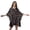 Black, variant on Women's Short Tassel Kaftan Casual Swimwear Swimsuit Cover Up Short Beach Caftan Dress