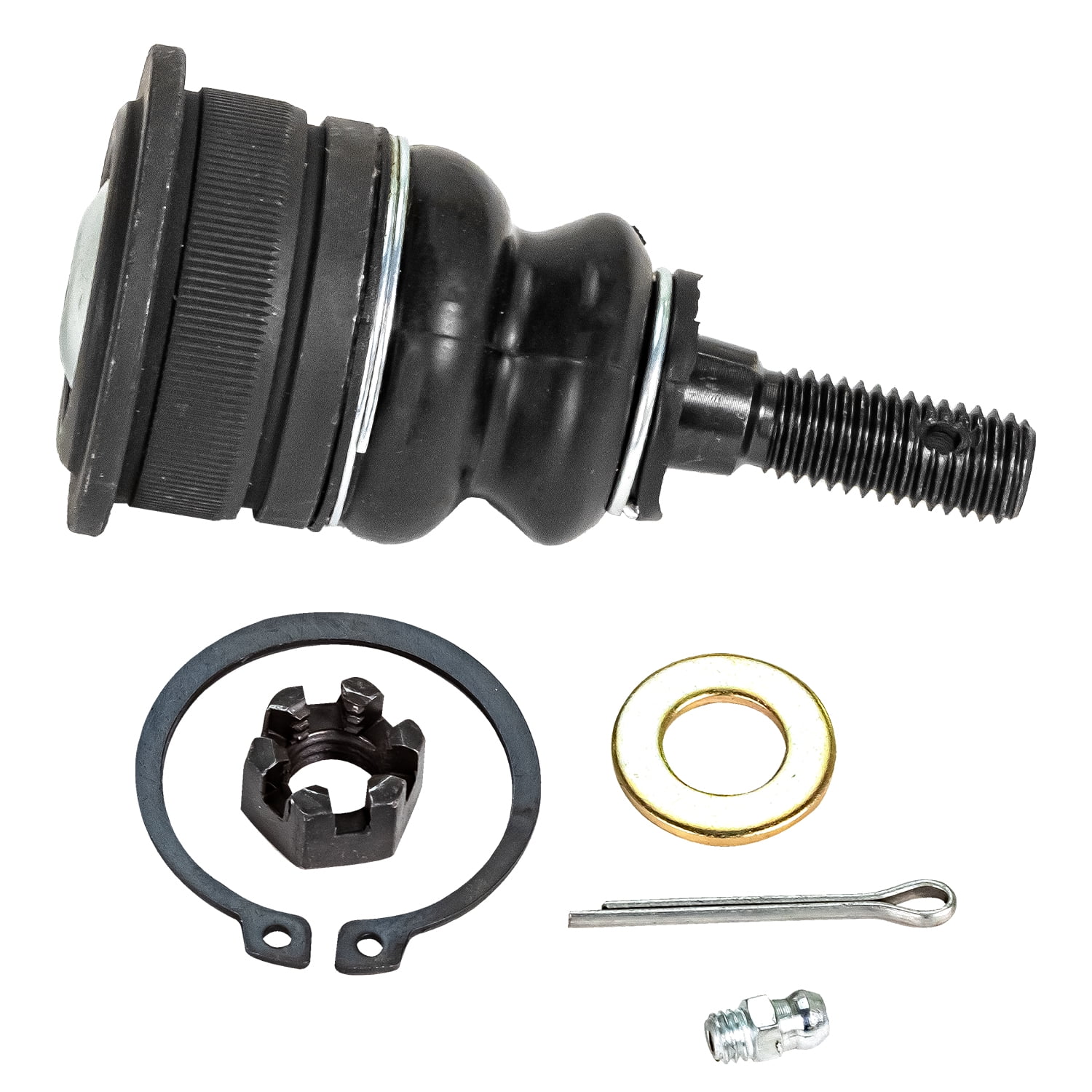 Detroit Axle - Front 2pc Ball Joints for 02-05 Ford Explorer Lincoln Aviator Mercury Mountaineer, 2 Upper Ball Joints Assembly 2002 2003 2004 2005 Replacement
