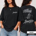 thumbnail image 2 of America 250 Years of Freedom Cowboy Shirt, Western American Flag Tee, 4th of July Shirts for Men, Patriotic USA T-Shirt, 2 of 7
