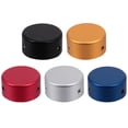 thumbnail image 1 of MasteelfCA 5 Sets Pedal Footswitch Topper with Rubber Insert Screw Footswitch Protector, 1 of 8